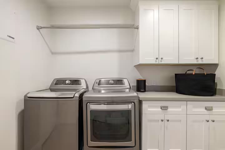 Stylish & Perfect for Families - Laundry Room Stylish & Perfect for Families laundry room at a direct-booking vacation rental in Phoenix, Arizona
