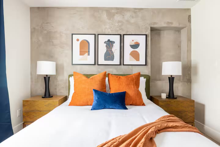 Stylish & Perfect for Families - Guest Bedroom Stylish & Perfect for Families guest bedroom at a direct-booking vacation rental in Phoenix, Arizona