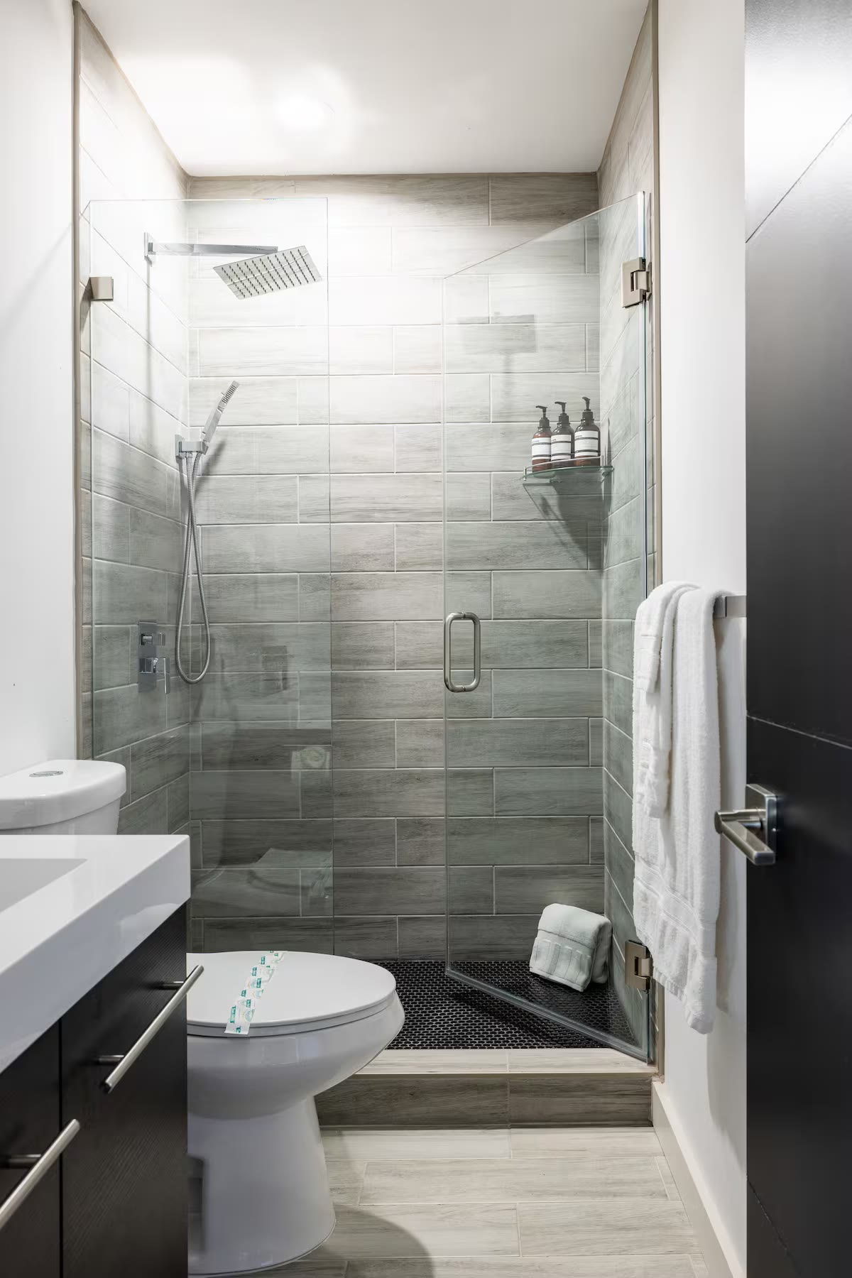 Modern All-En-Suite Home bathroom vanity at a direct-booking vacation rental in Phoenix, Arizona