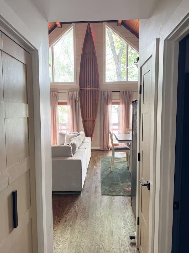 The Angler's Canoe Lake House - Coffee Bar Supplies The Angler's Canoe Lake House coffee bar supplies at a direct-booking vacation rental in Cedar Bluff, Alabama